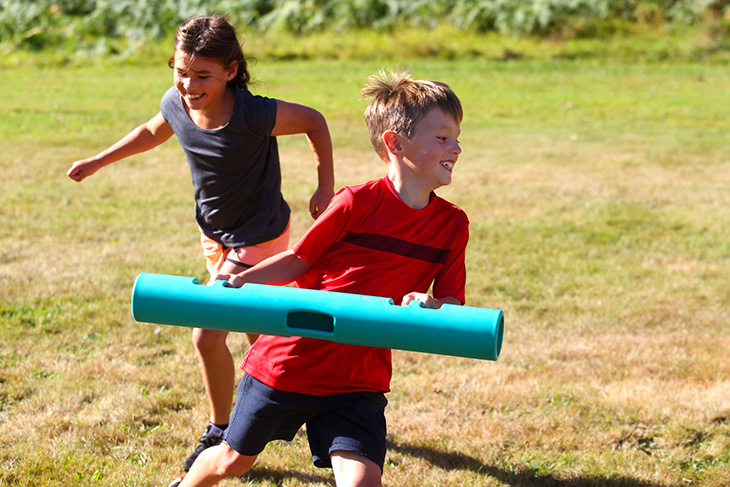 Child running with ViPR